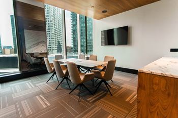 Business center conference room